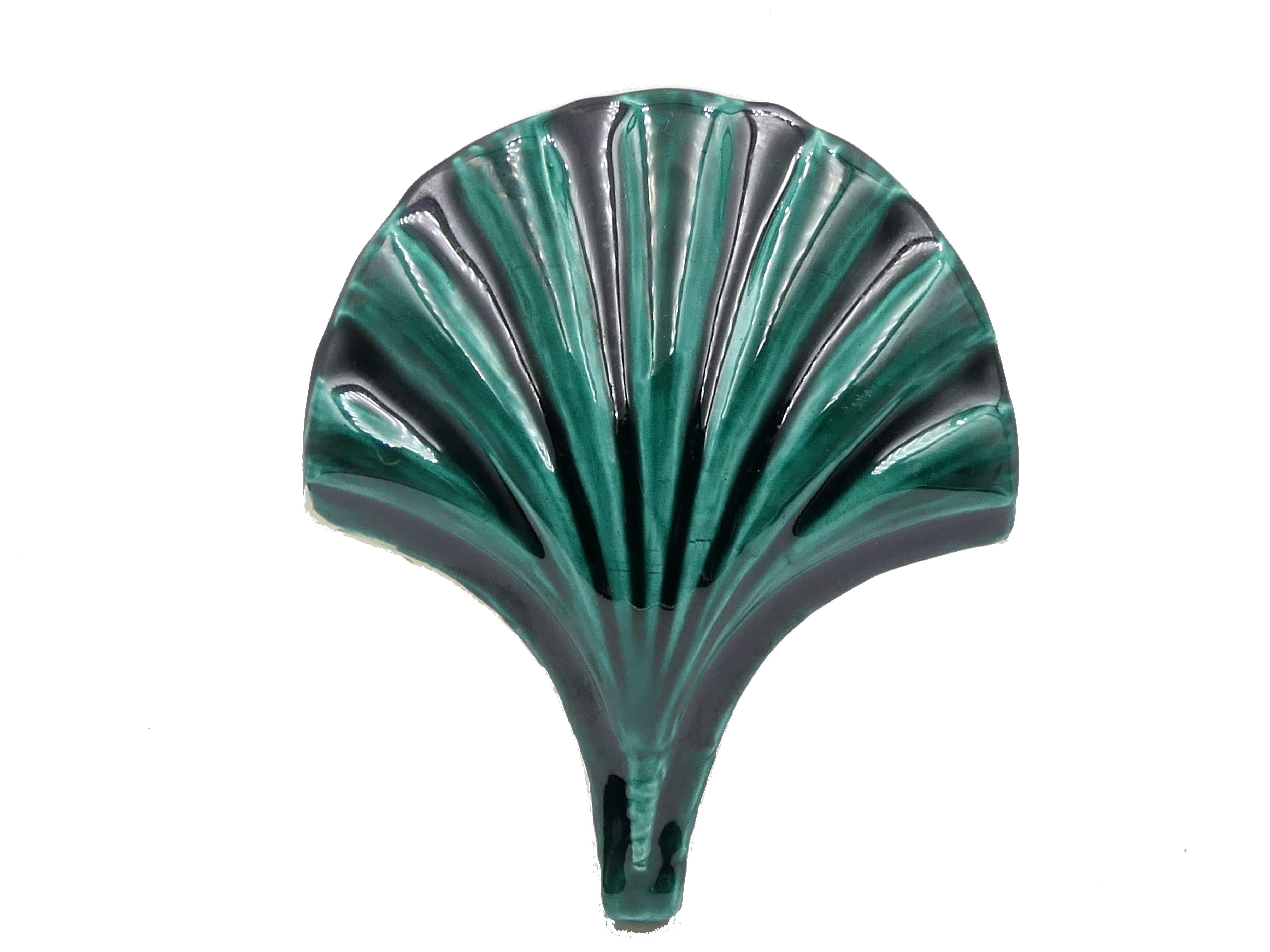 Azulejo de Cerámica Concha Mar Verde Claur