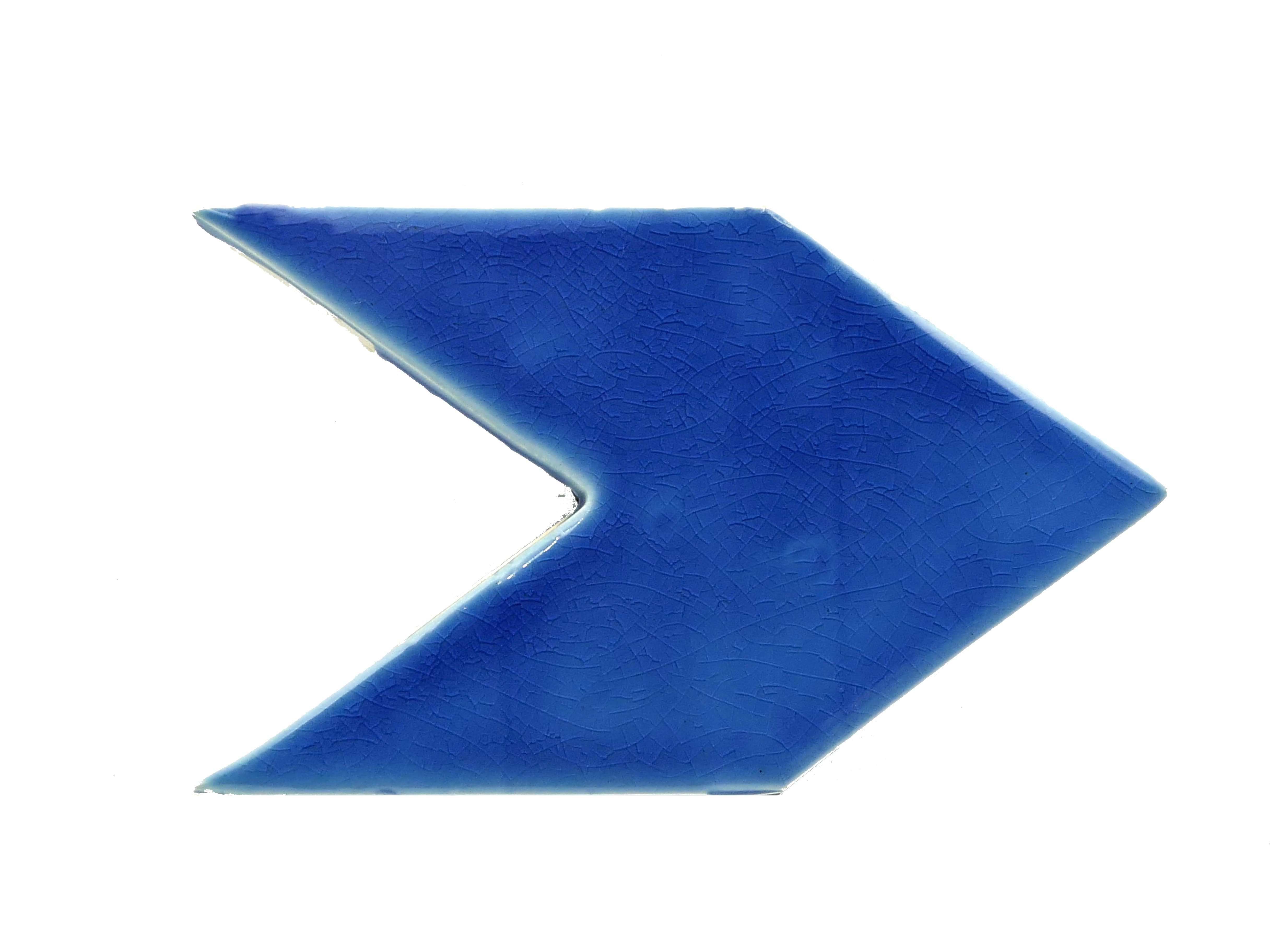 Azulejo de Cerámica Flecha Azul Agua