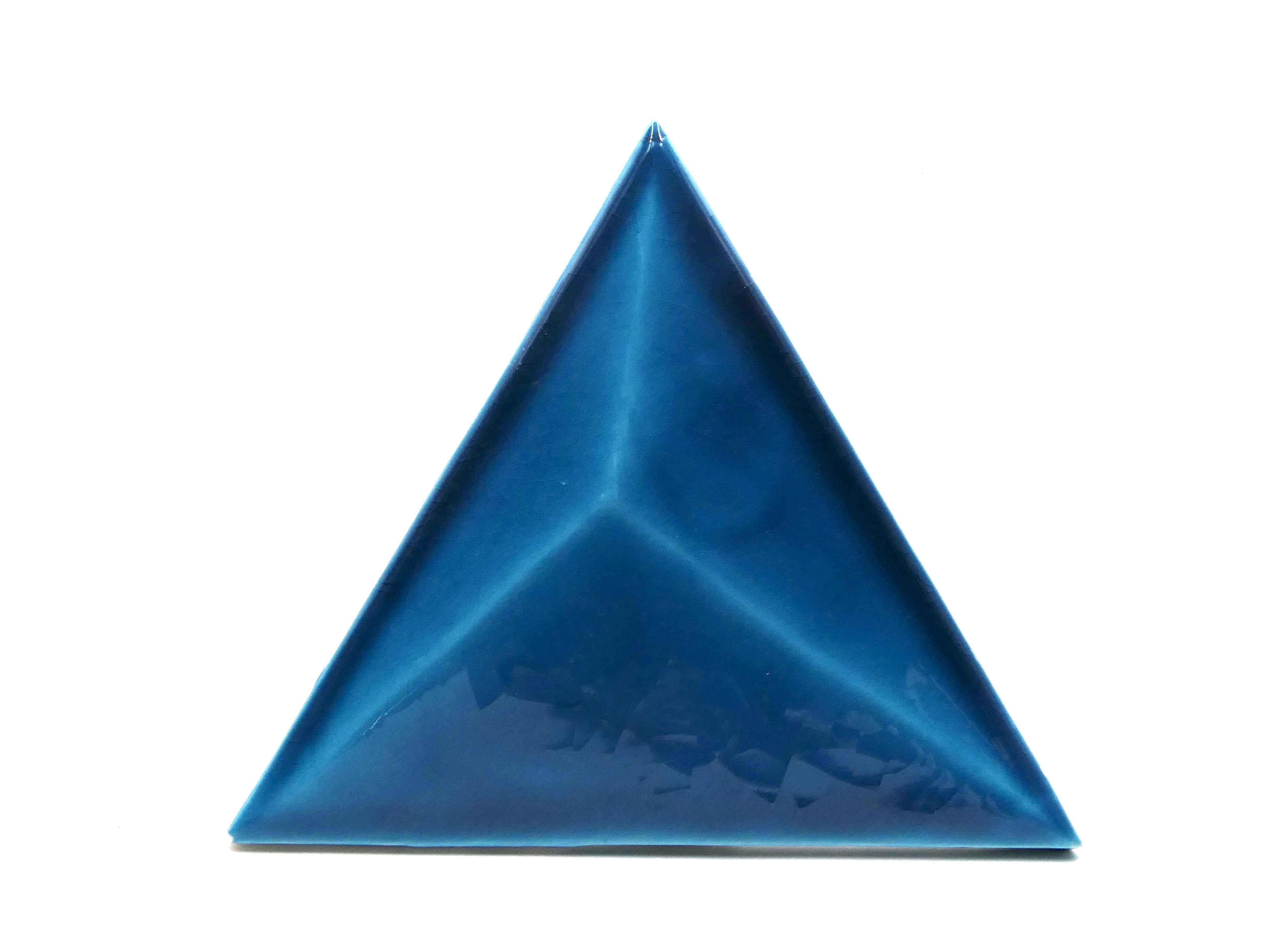 Azulejo de Cerámica Pirámide Verde Mar