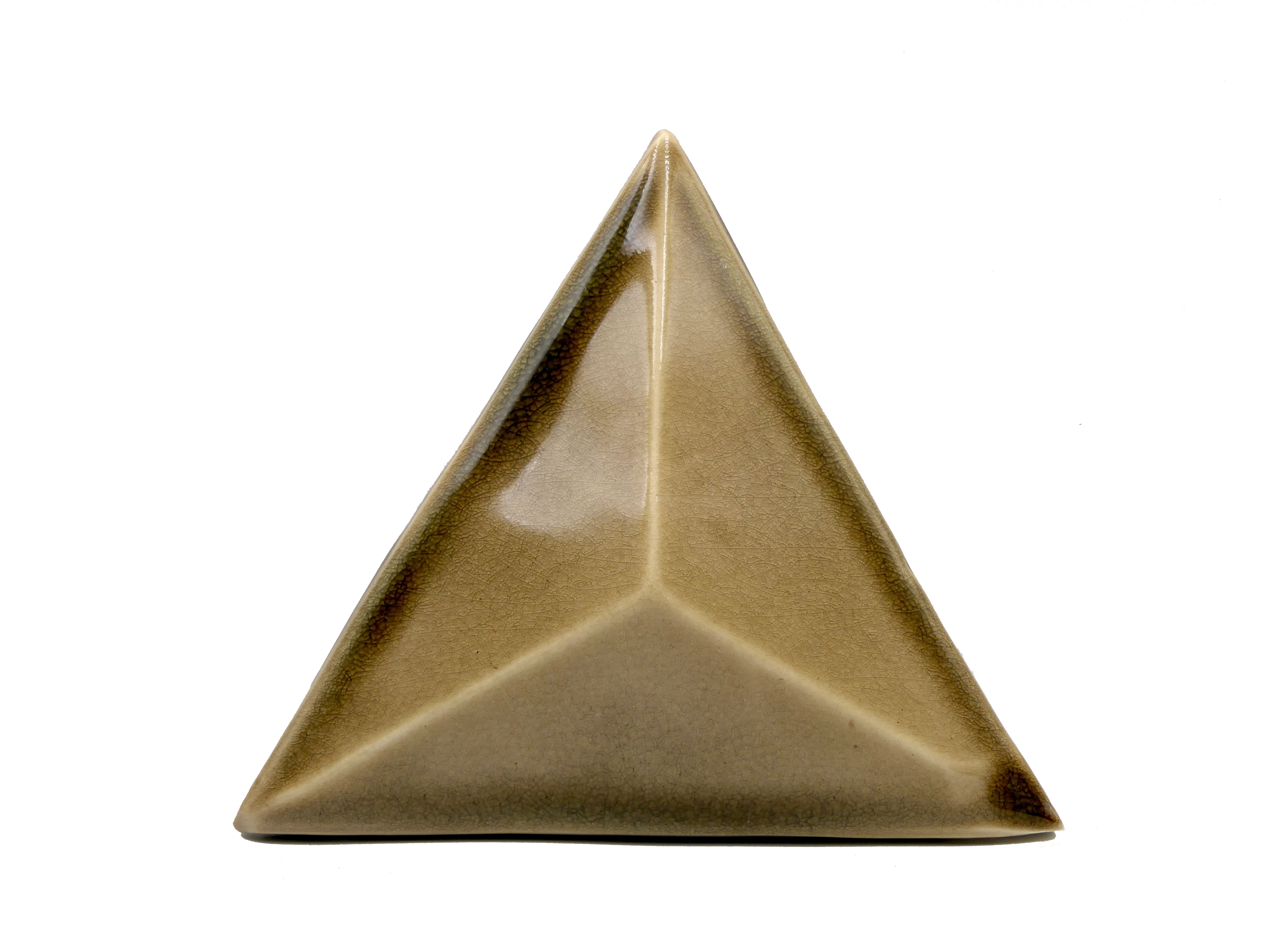 Azulejo de Cerámica Triángulo Chocolate