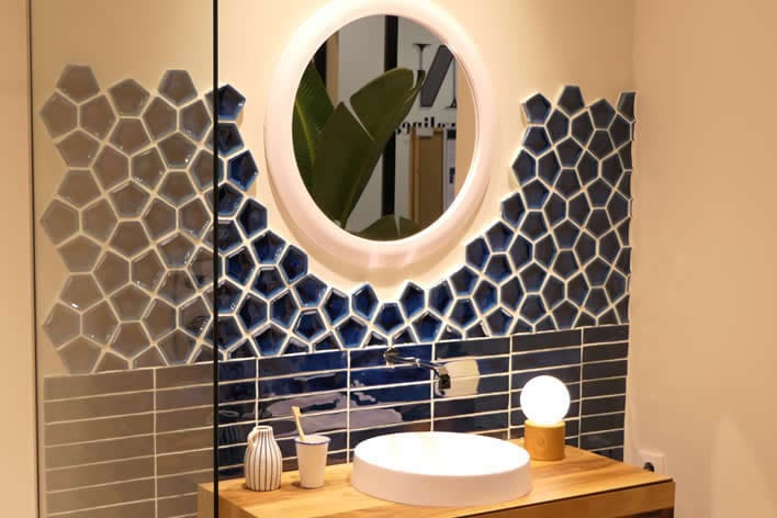 Azulejo Cerámica Pentágono