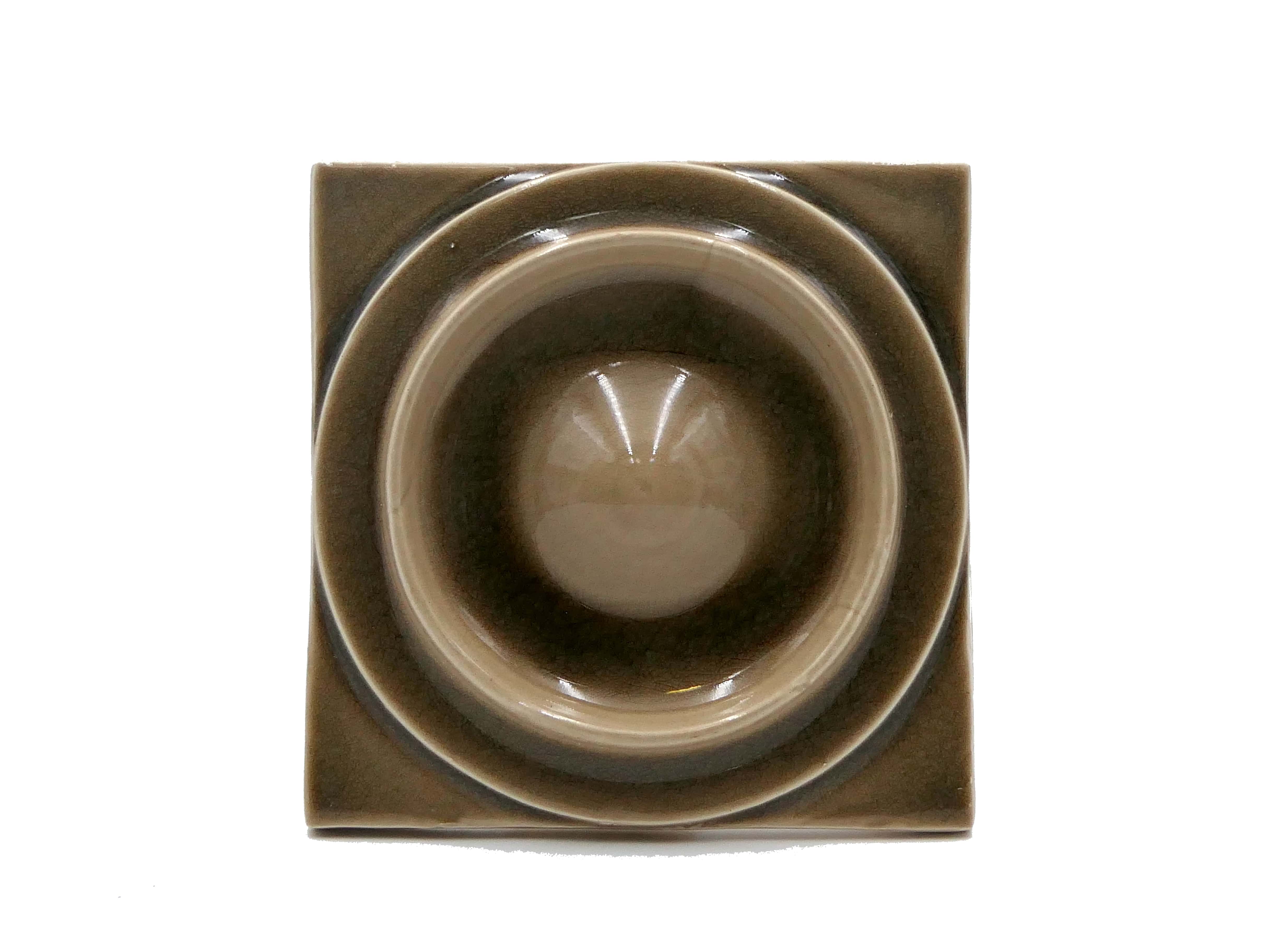 Azulejo de Cerámica Circulo Chocolate