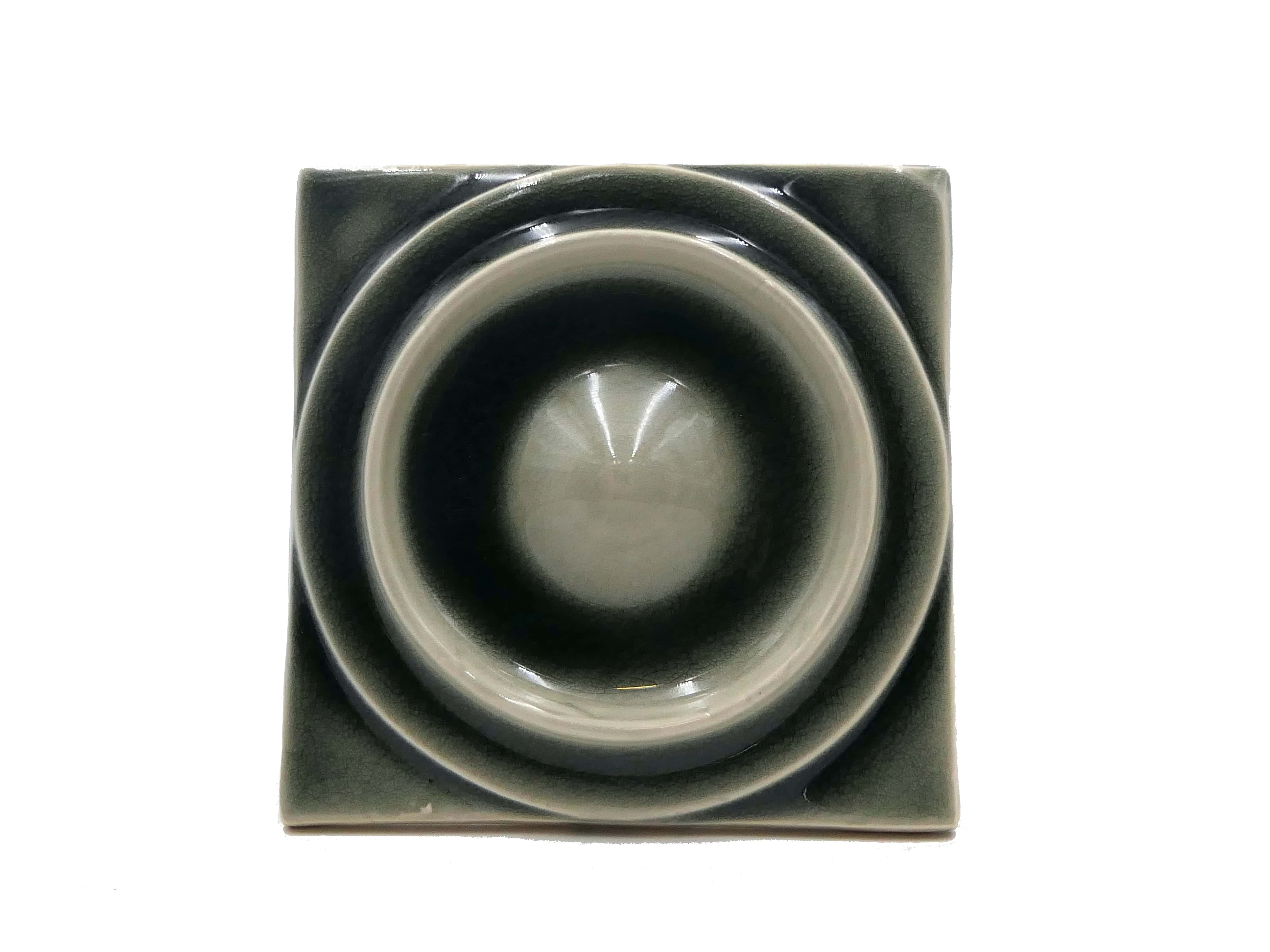 Azulejo de Cerámica Circulo Gris Perla