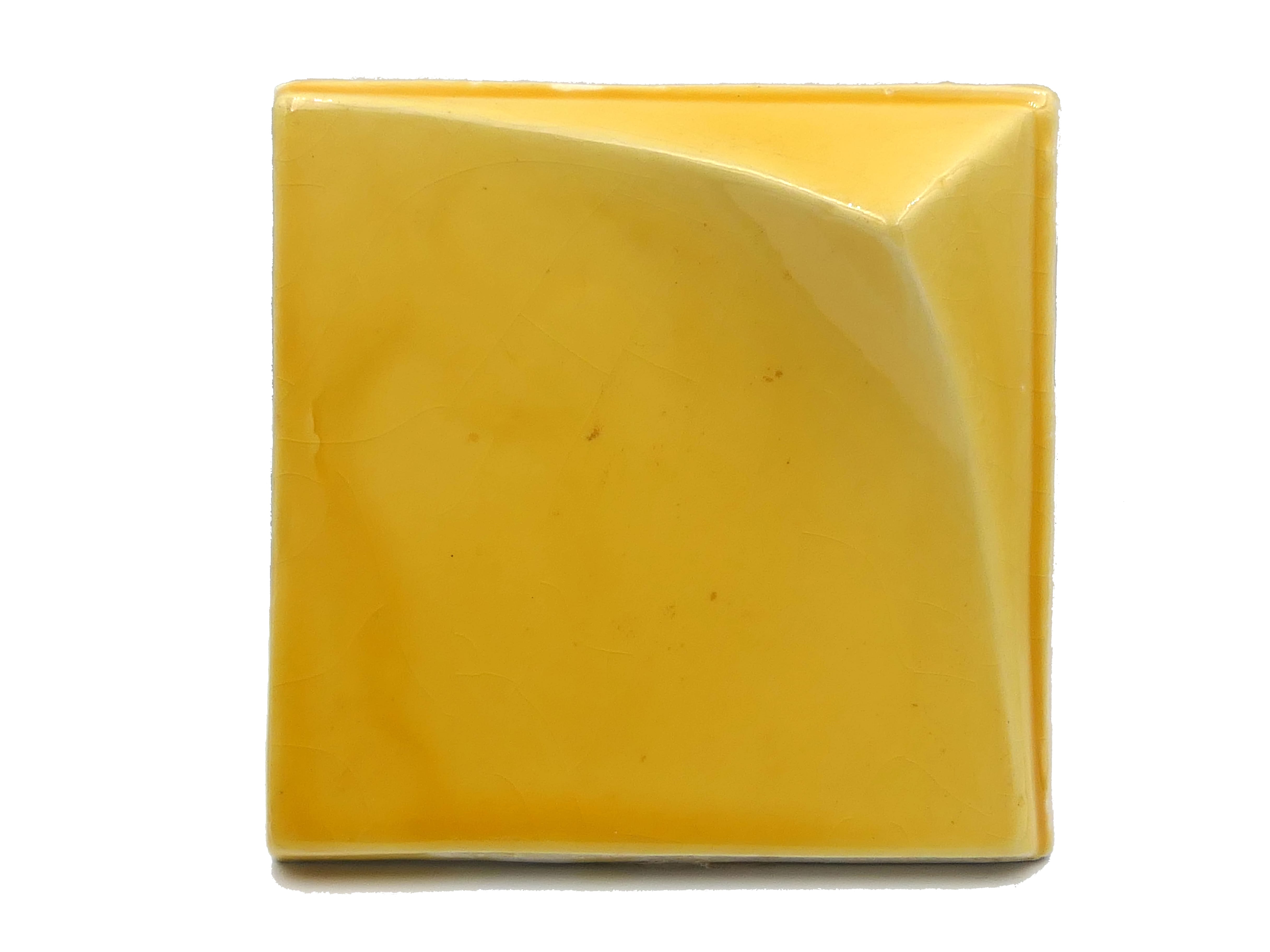 Azulejo de Cerámica Cuadrado Decor Amarillo