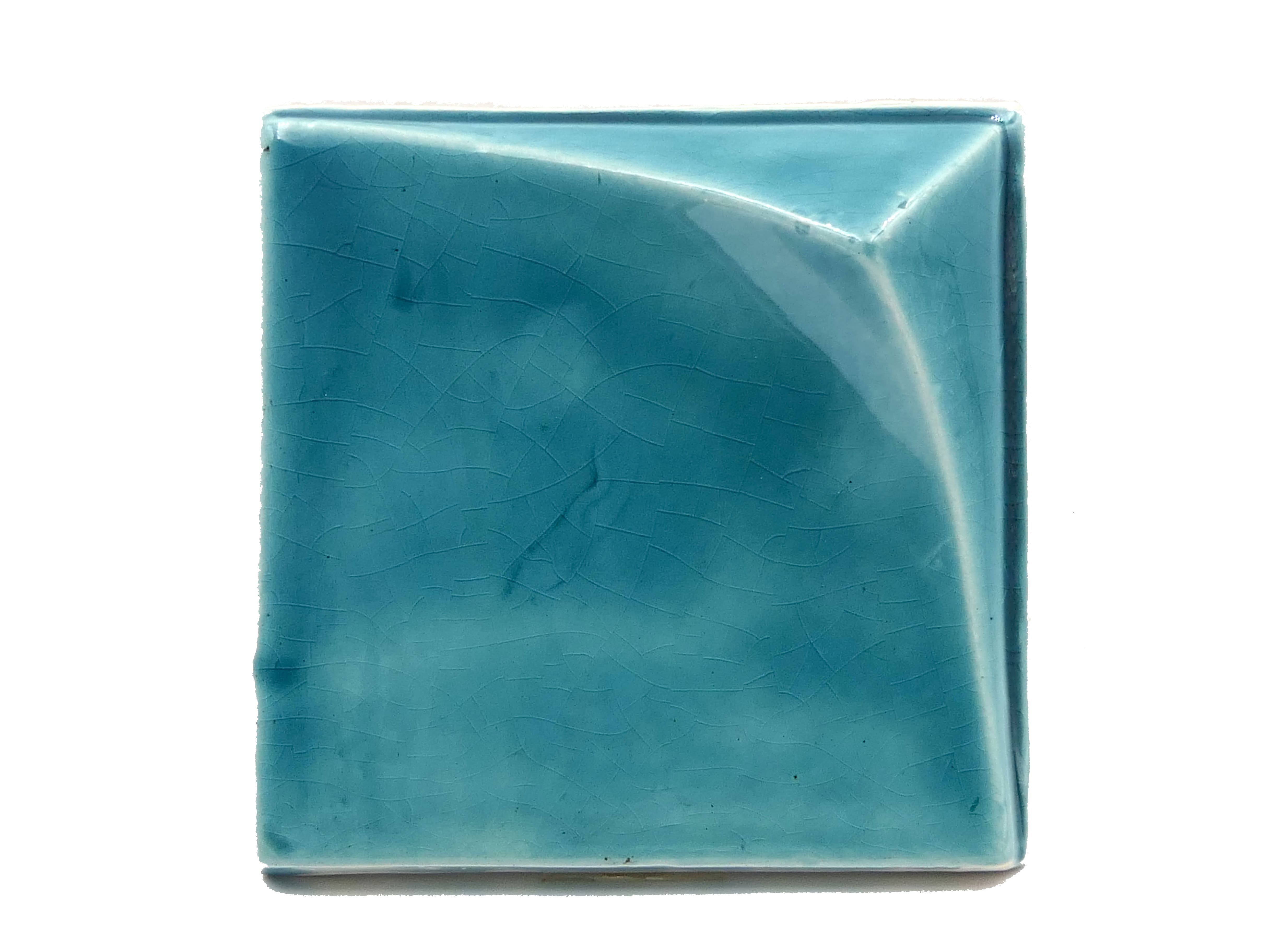 Azulejo de Cerámica Cuadrado Decor Verde Aguamarina