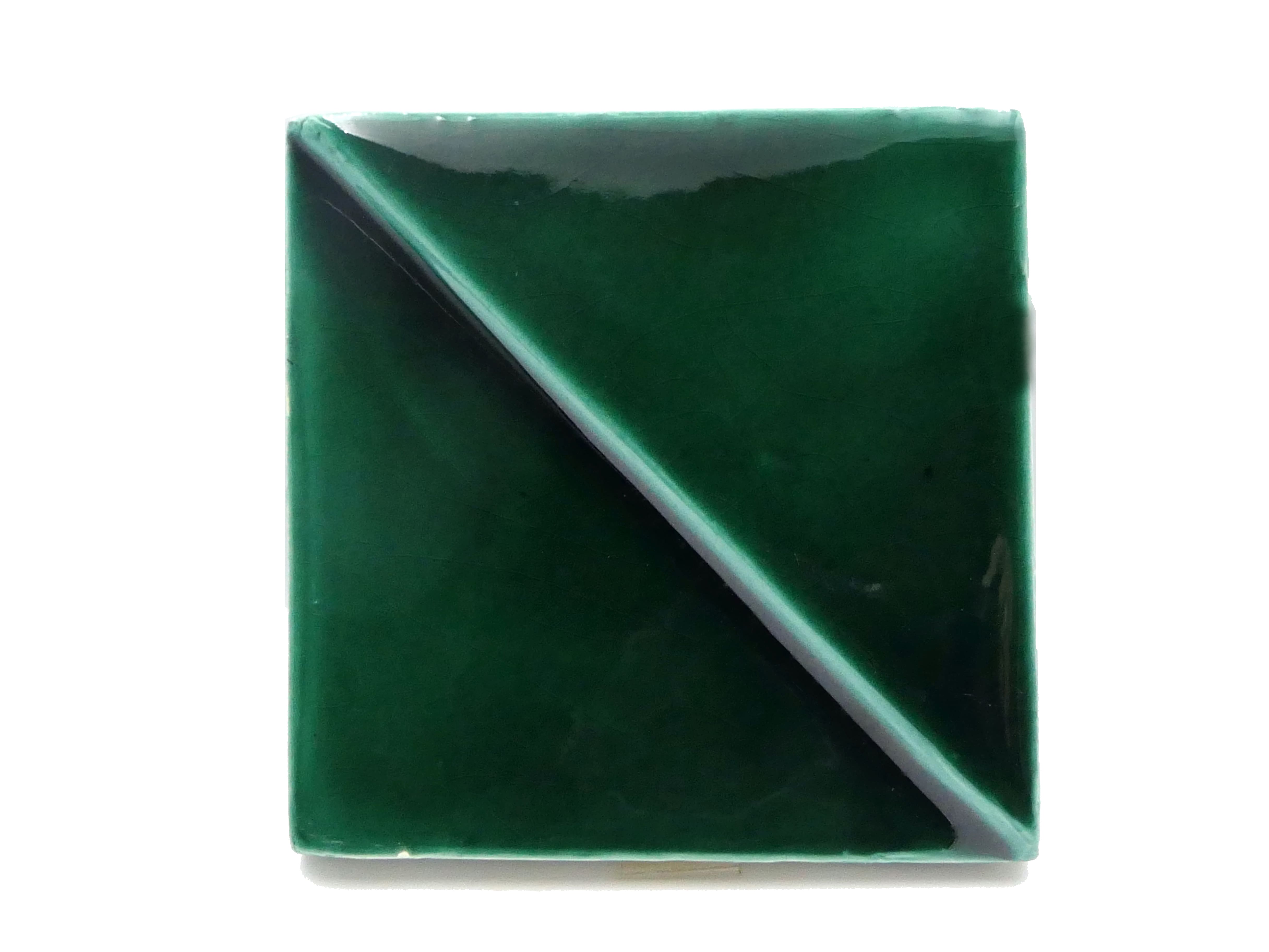 Azulejo de Cerámica Cuadrado Escalera Verde Claur