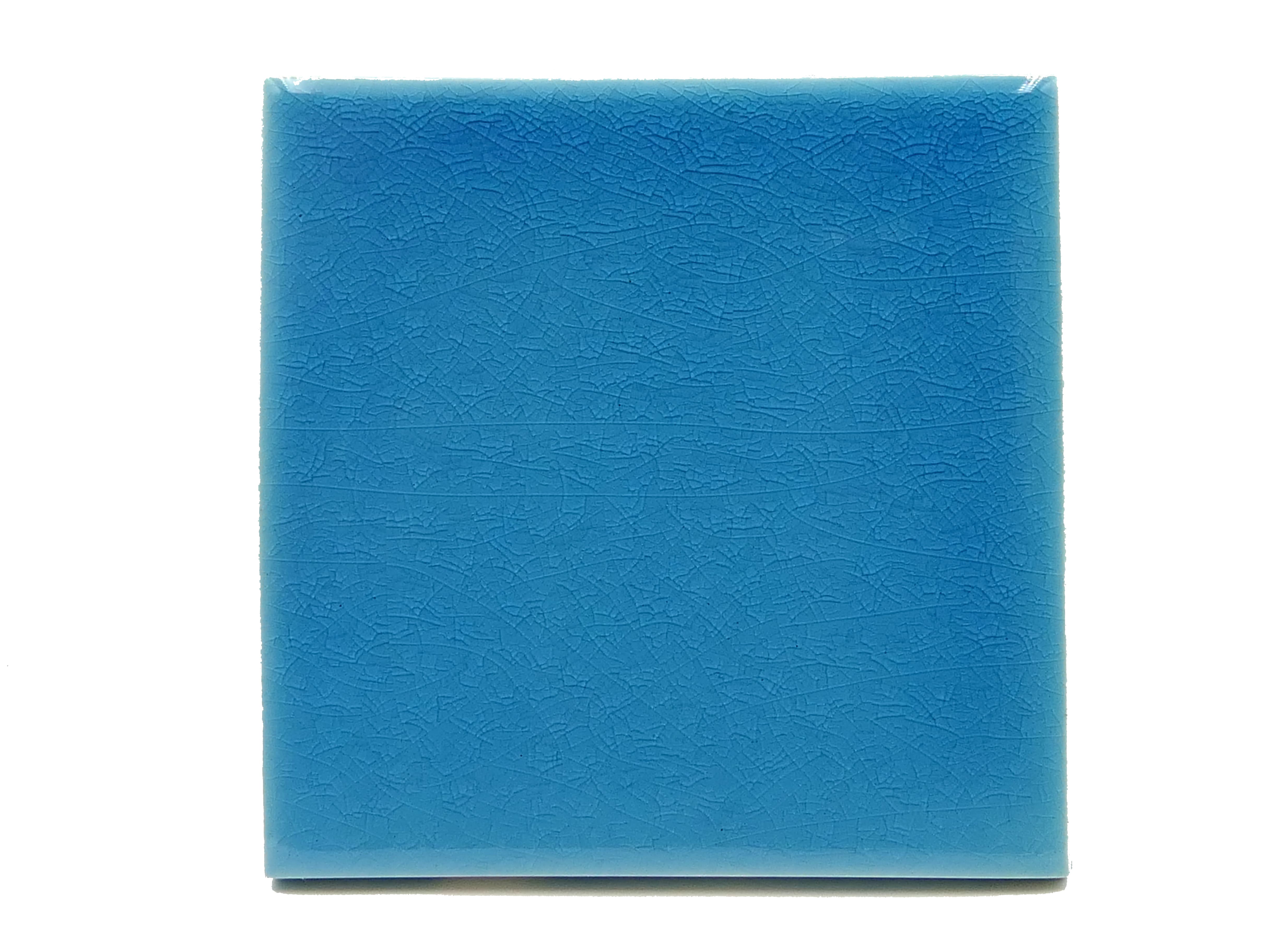 Azulejo de Cerámica Cuadrado Turquesa