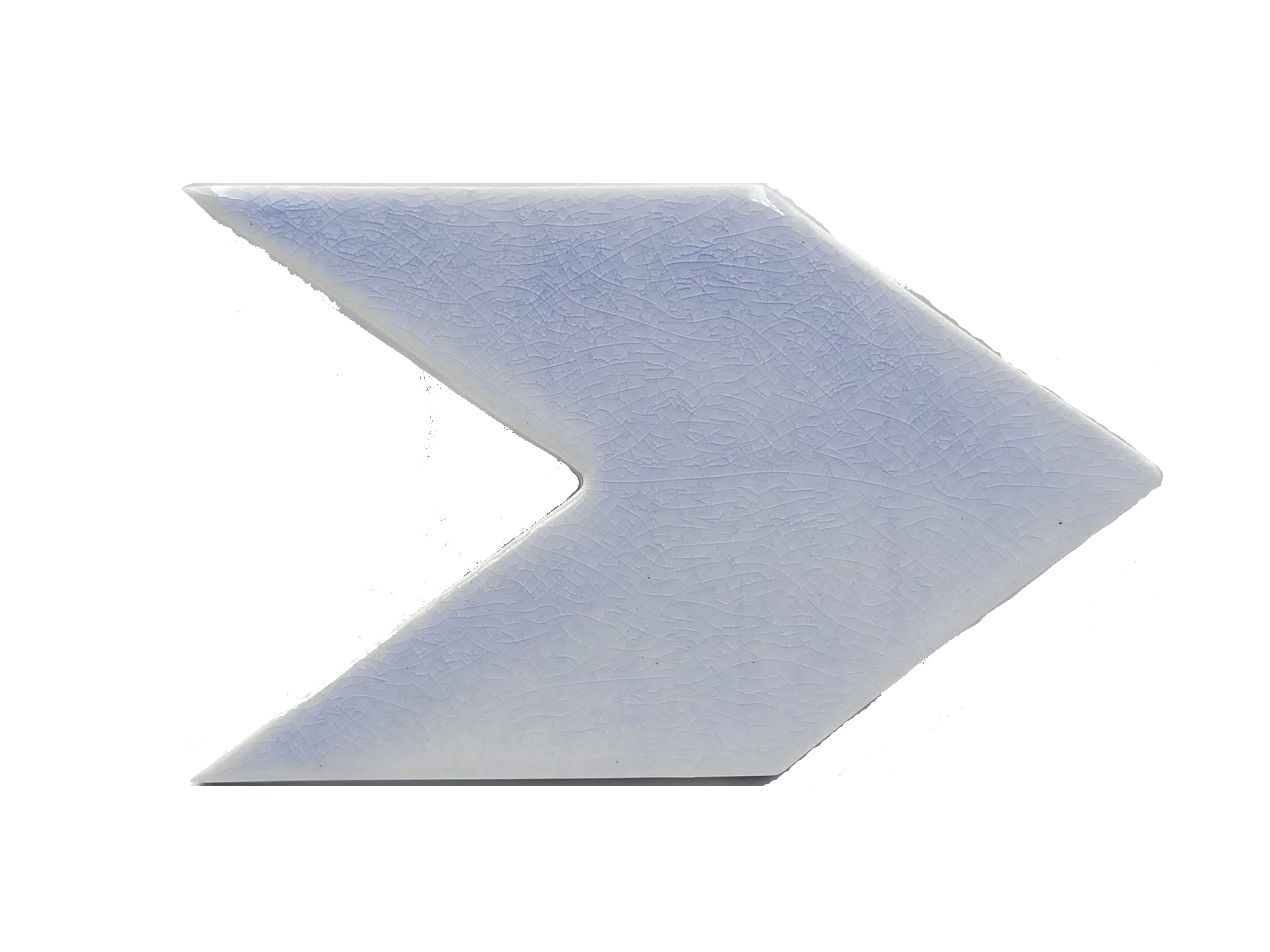 Azulejo de Cerámica Flecha Azul Cielo