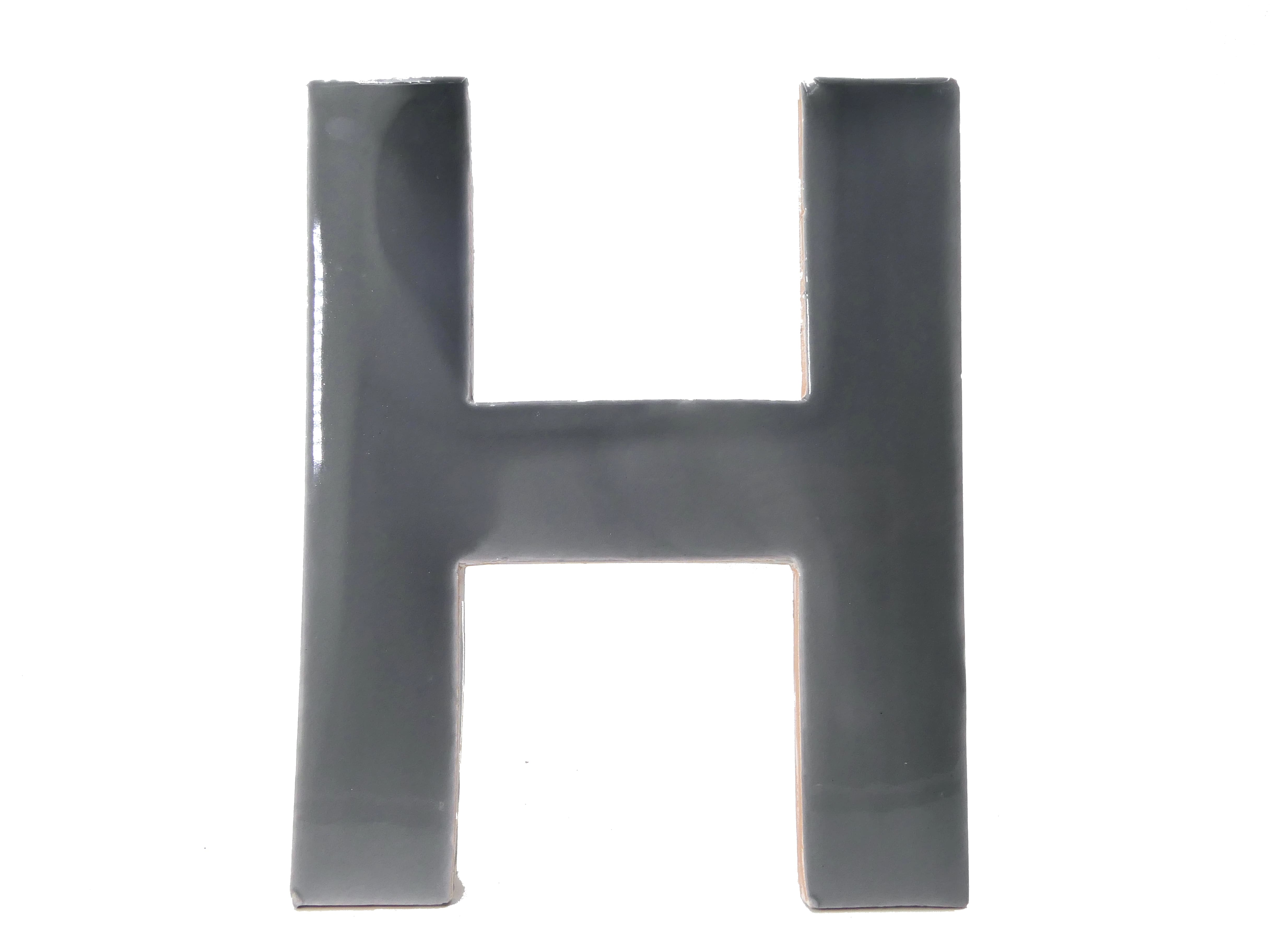 Azulejo de Cerámica Hache Gris