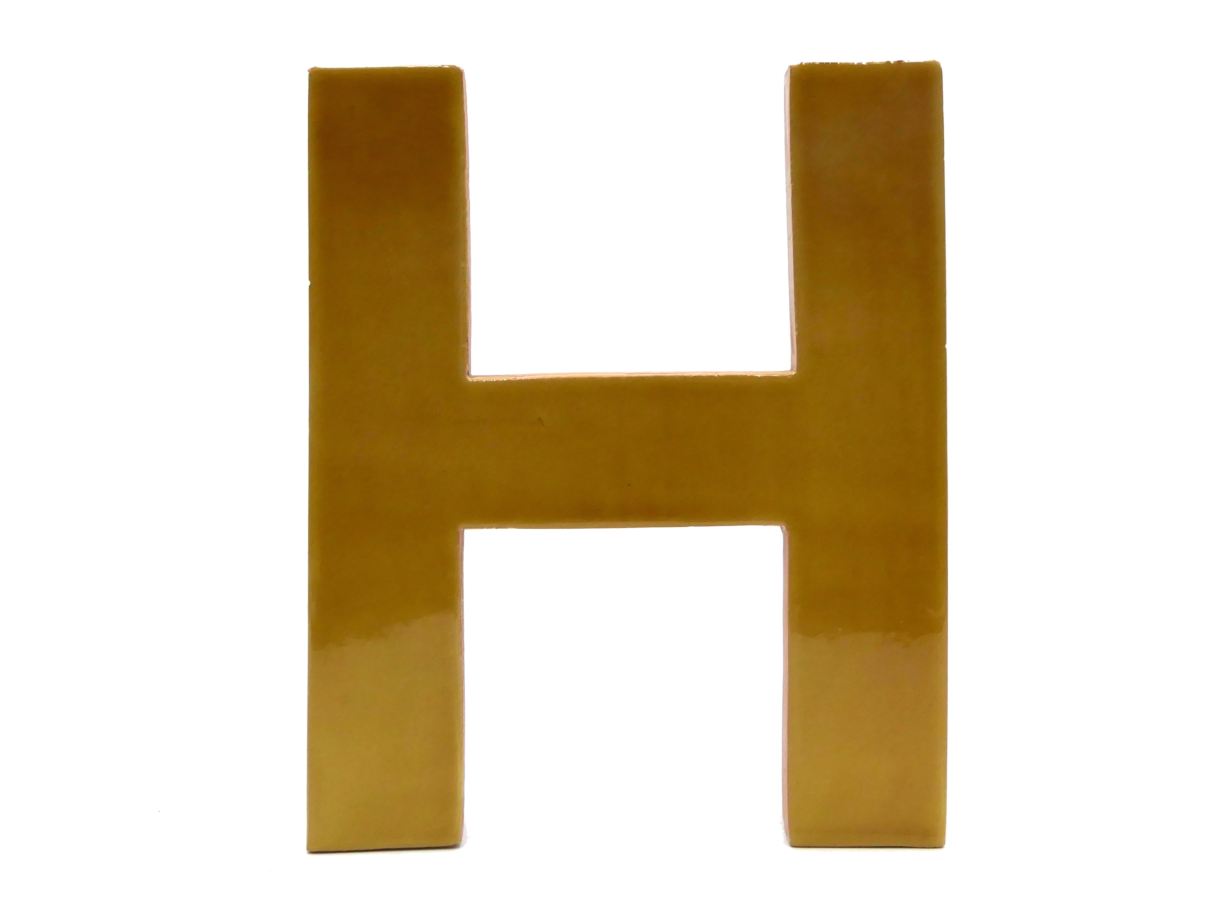 Azulejo de Cerámica Hache Miel