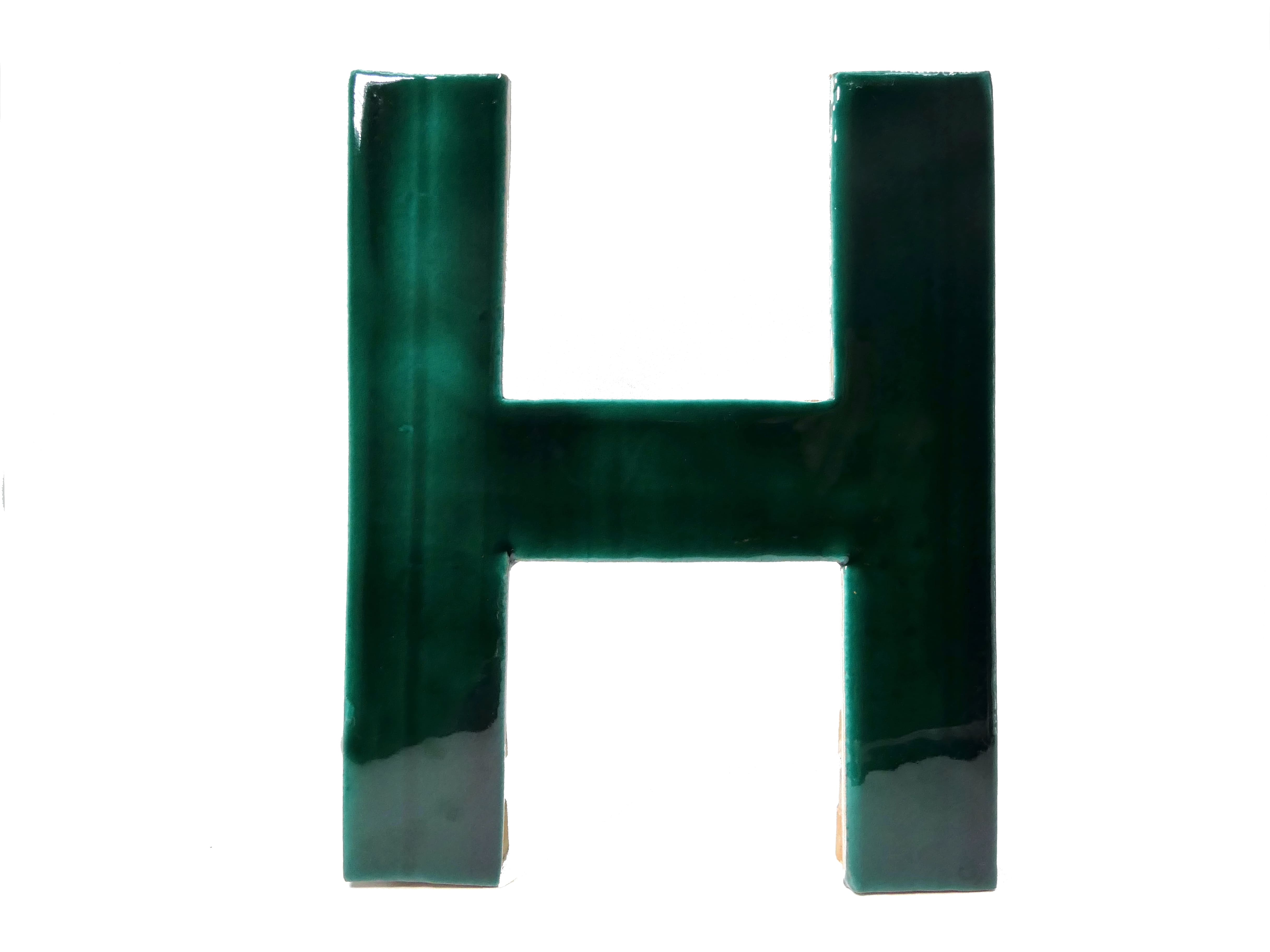 Azulejo de Cerámica Hache Verde Claur