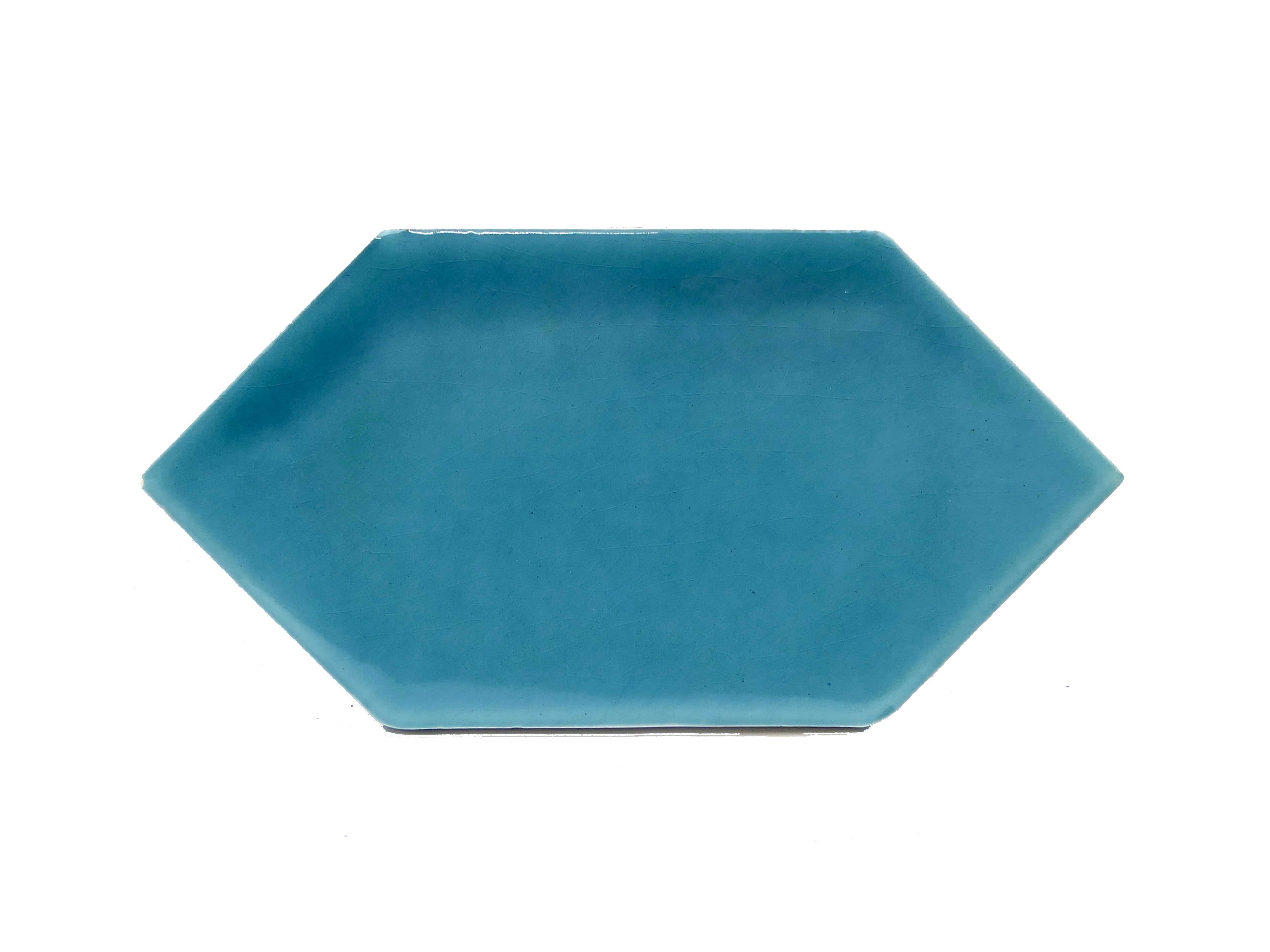 Azulejo de Cerámica Naveta Verde Aguamarina