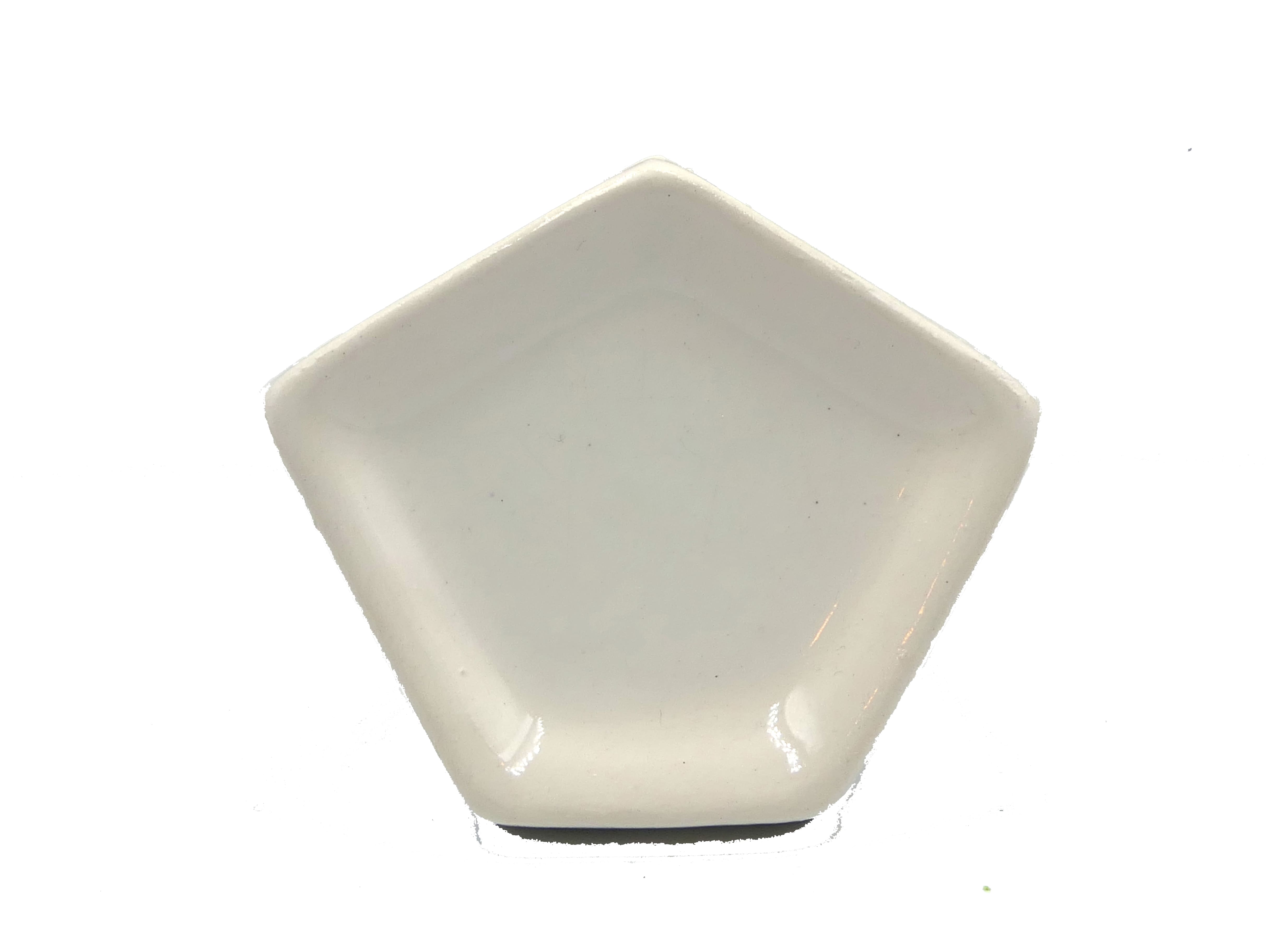 Azulejo de Cerámica Pentágono Blanco Antiguo