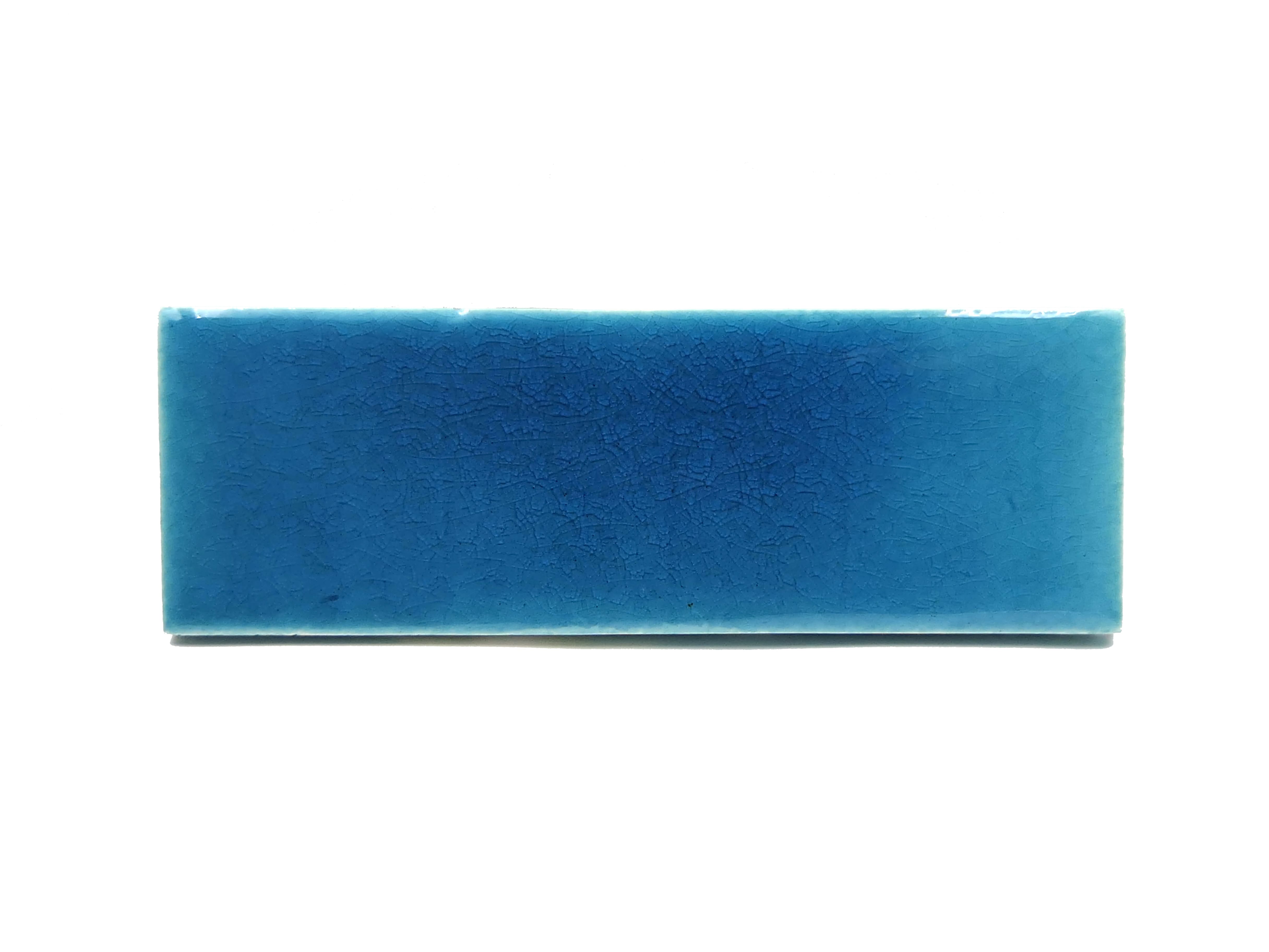 Azulejo de Cerámica Rectángulo Verde Mar