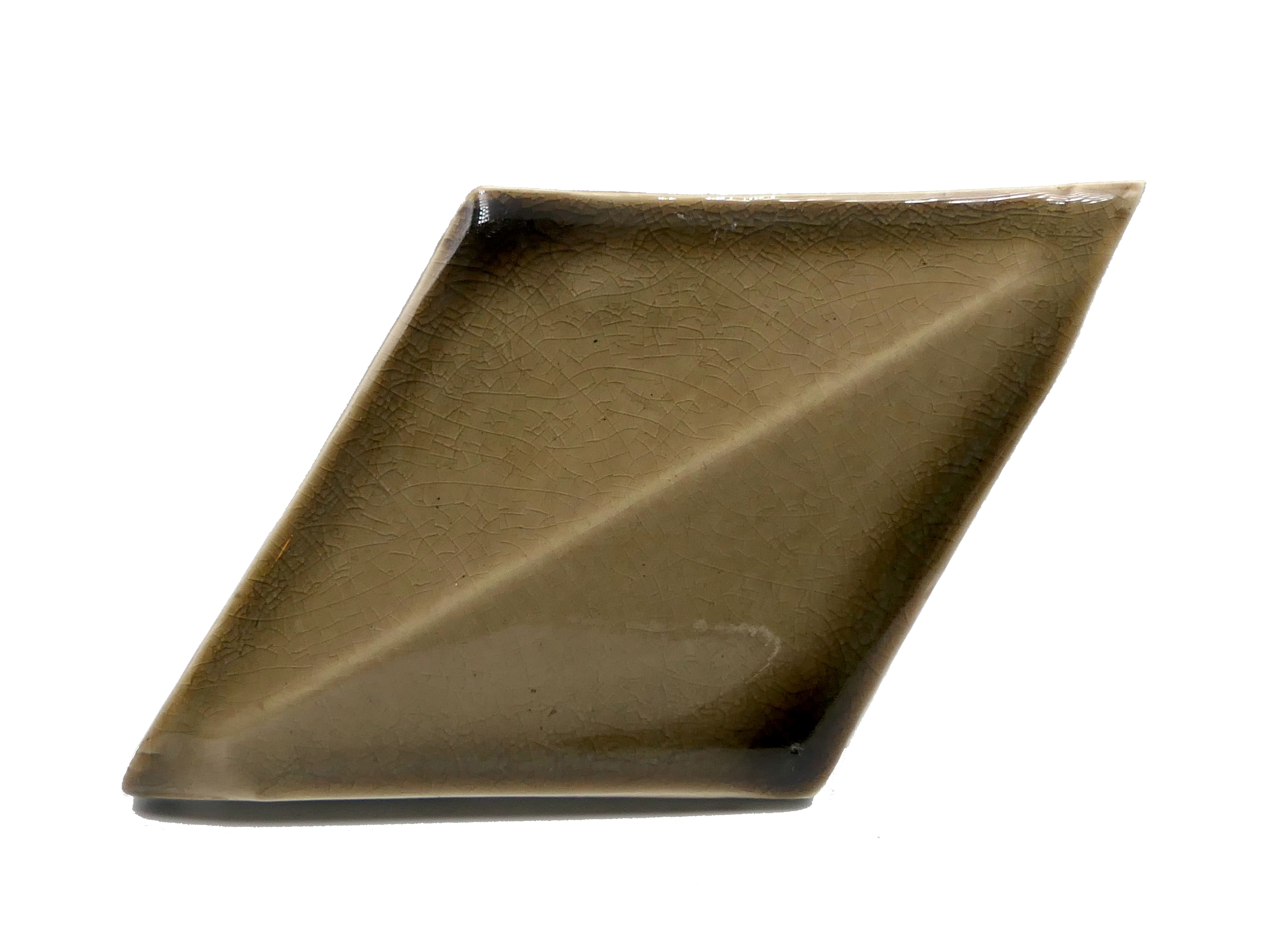 Azulejo de Cerámica Rombo Chocolate