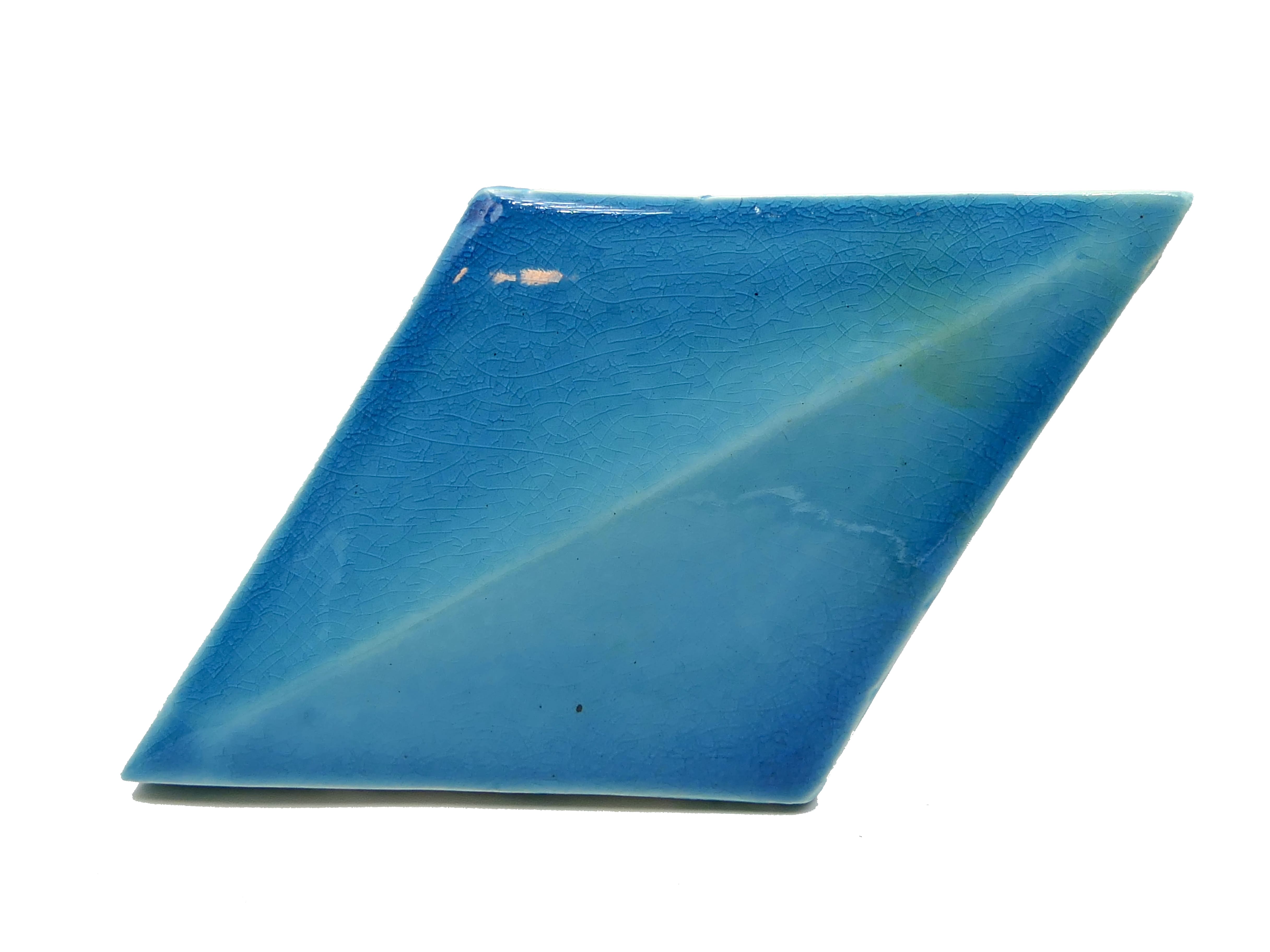 Azulejo de Cerámica Rombo Turquesa