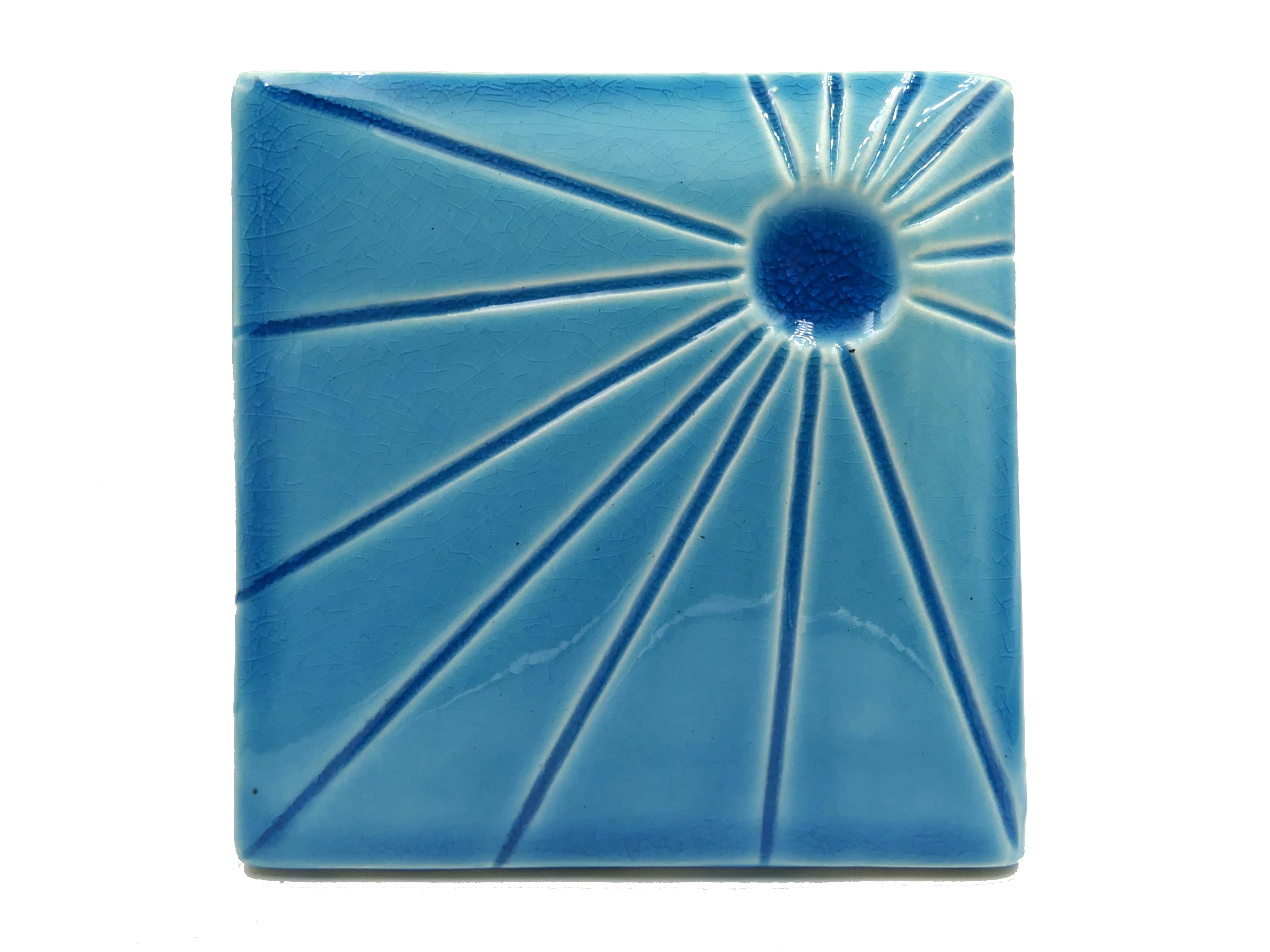 Azulejo de Cerámica Sol Turquesa