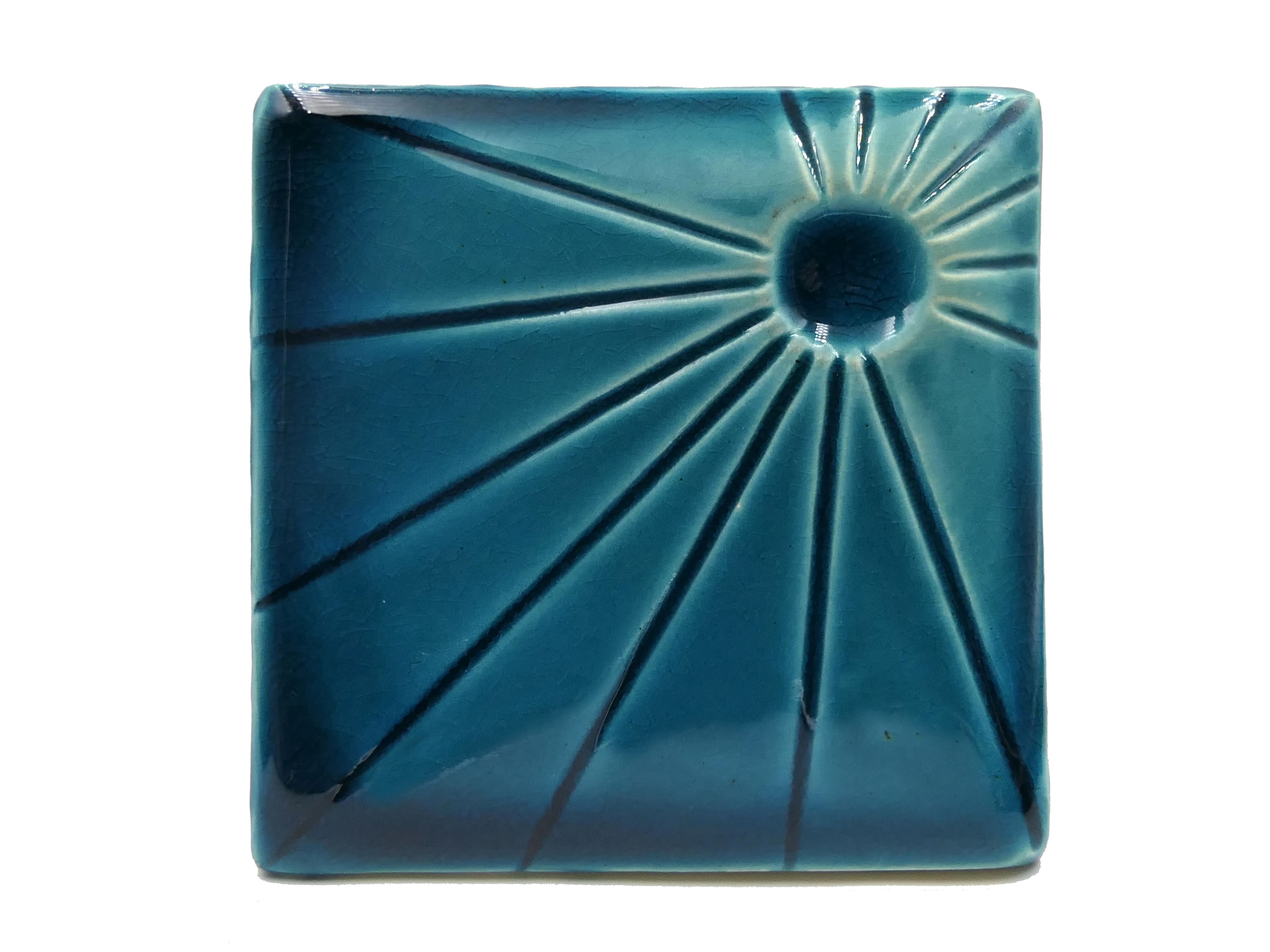 Azulejo de Cerámica Sol Verde Aguamarina