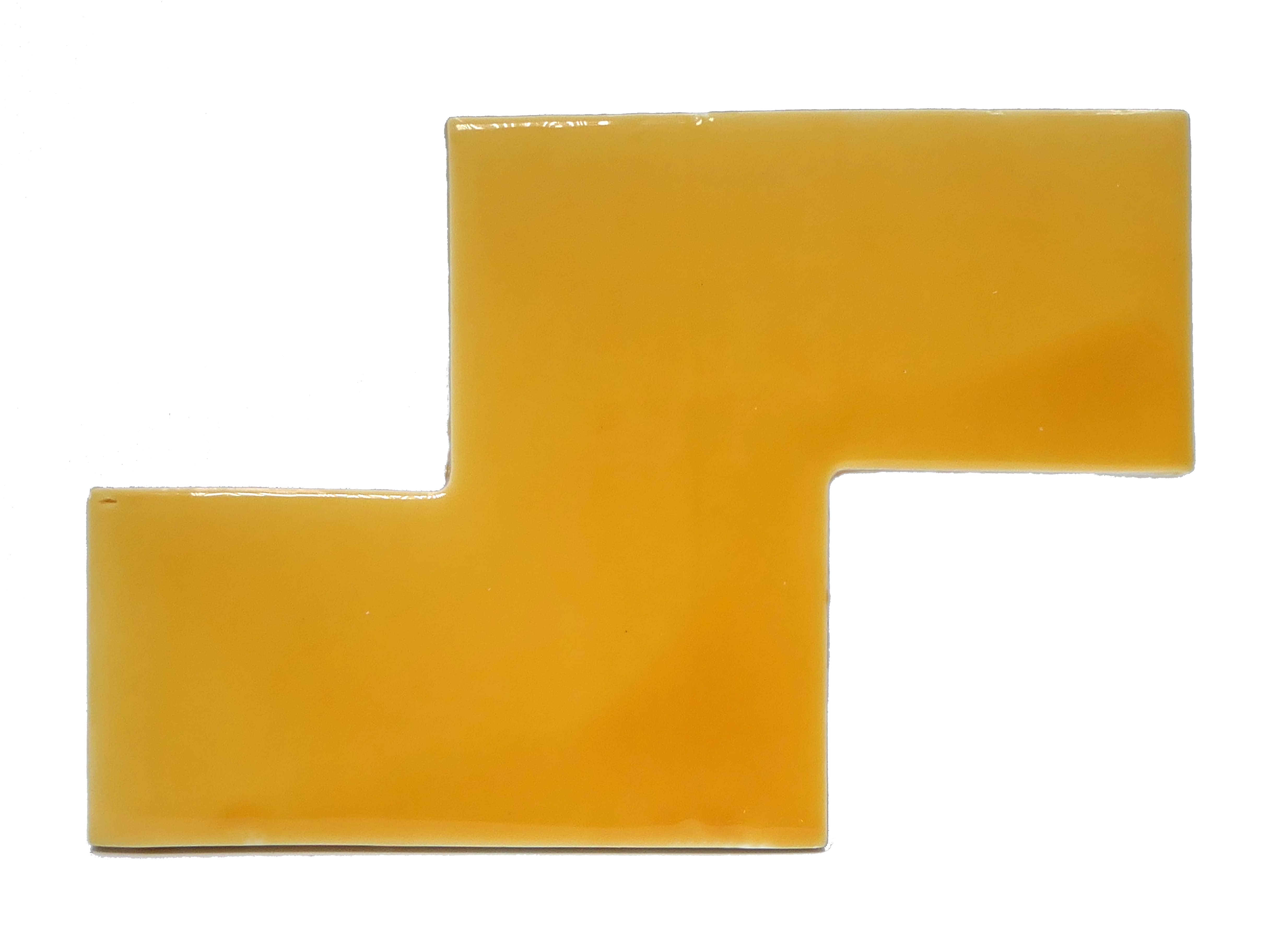 Azulejo de Cerámica Tetris Amarillo
