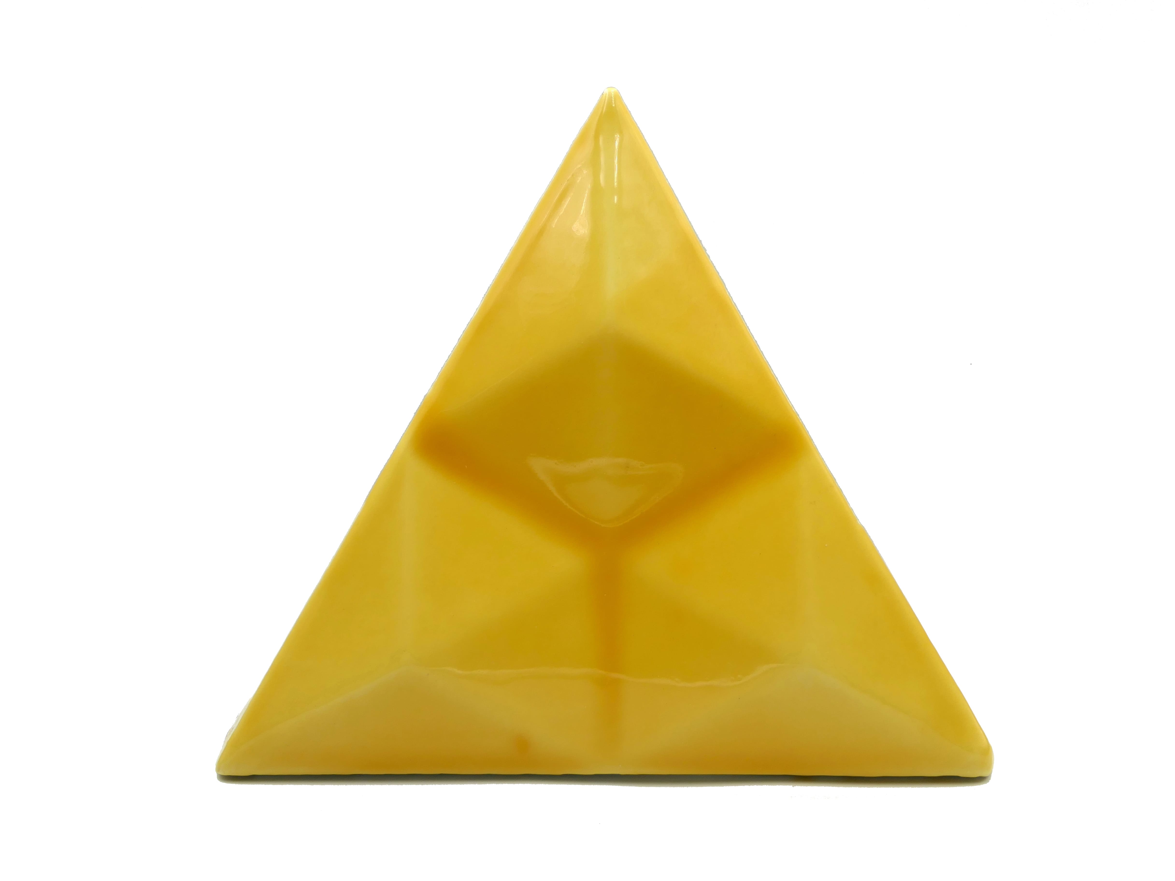 Azulejo de Cerámica Trángulo Diamante Amarillo