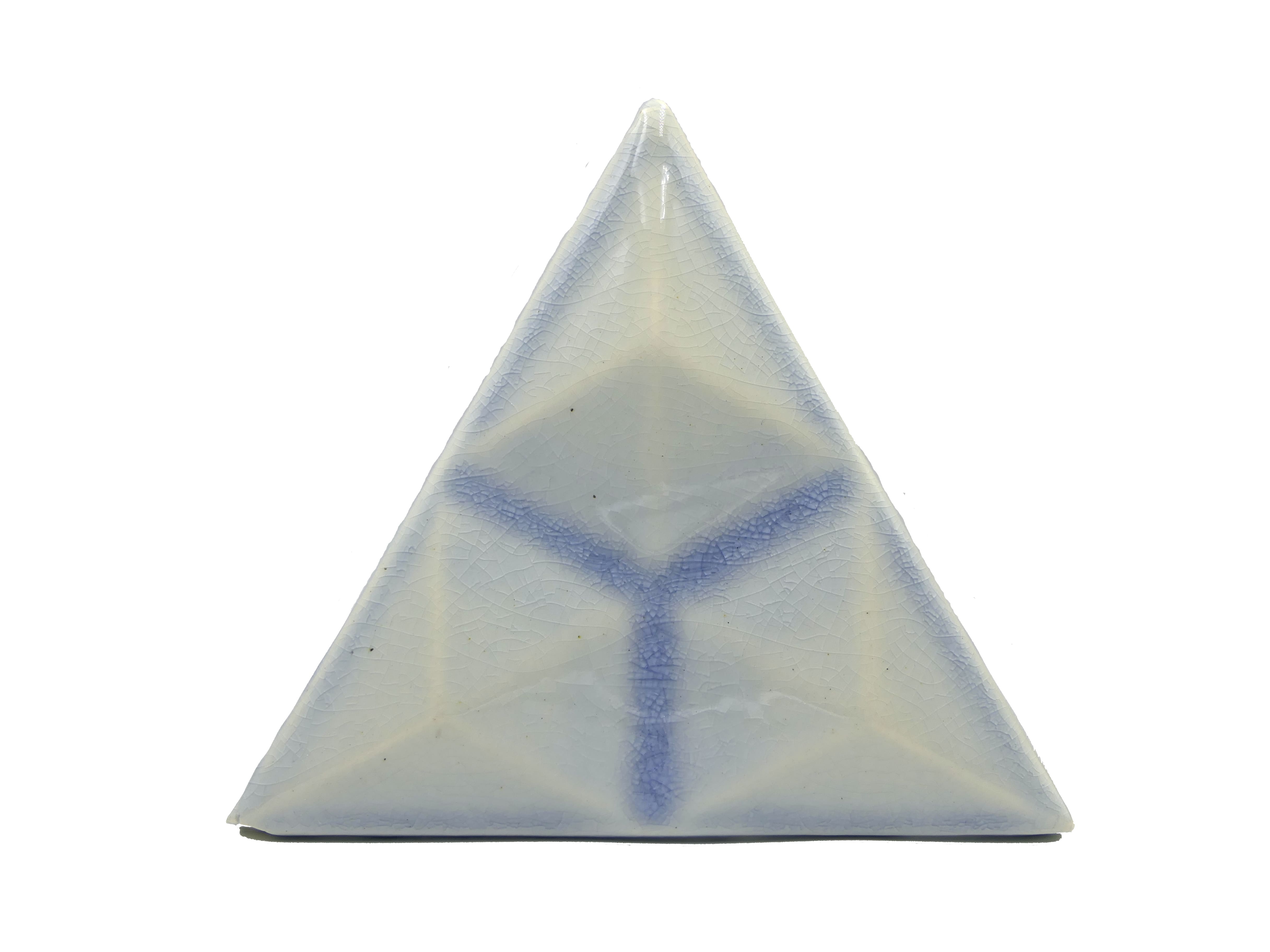 Azulejo de Cerámica Trángulo Diamante Azul Cielo