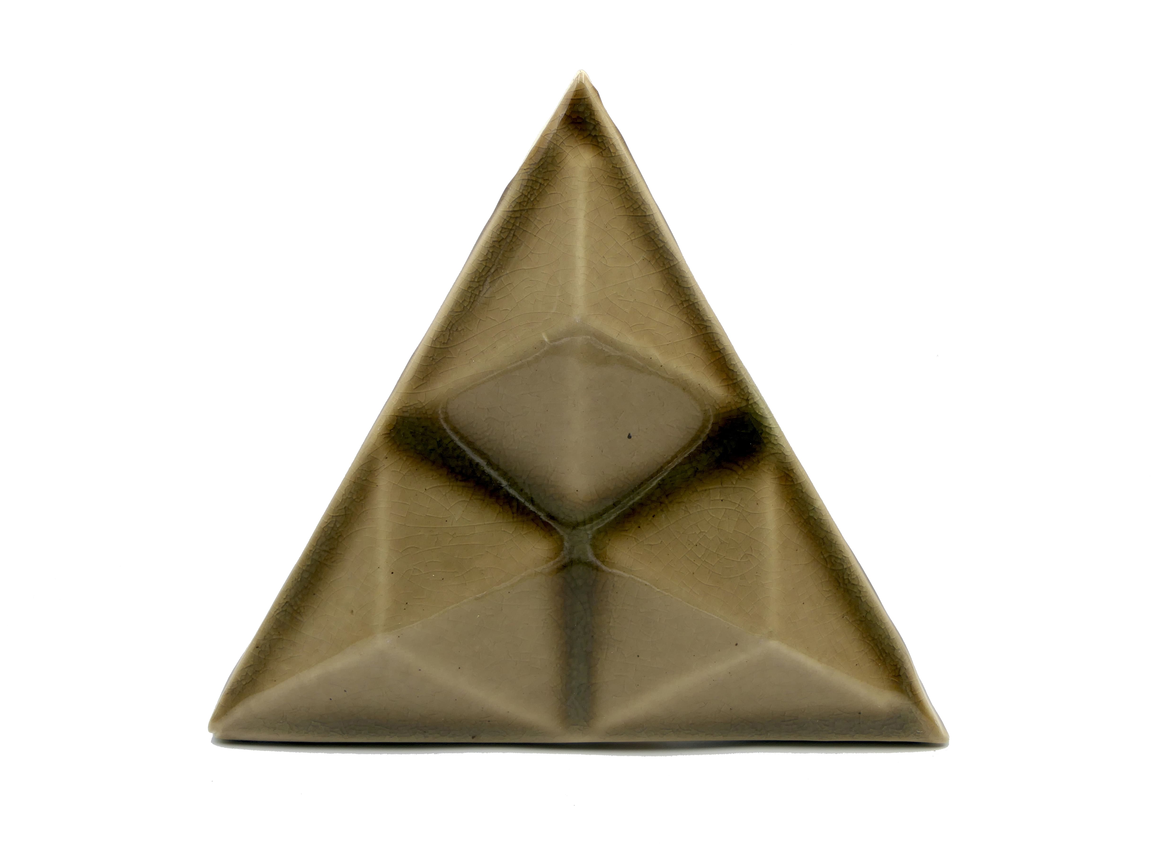 Azulejo de Cerámica Trángulo Diamante Chocolate