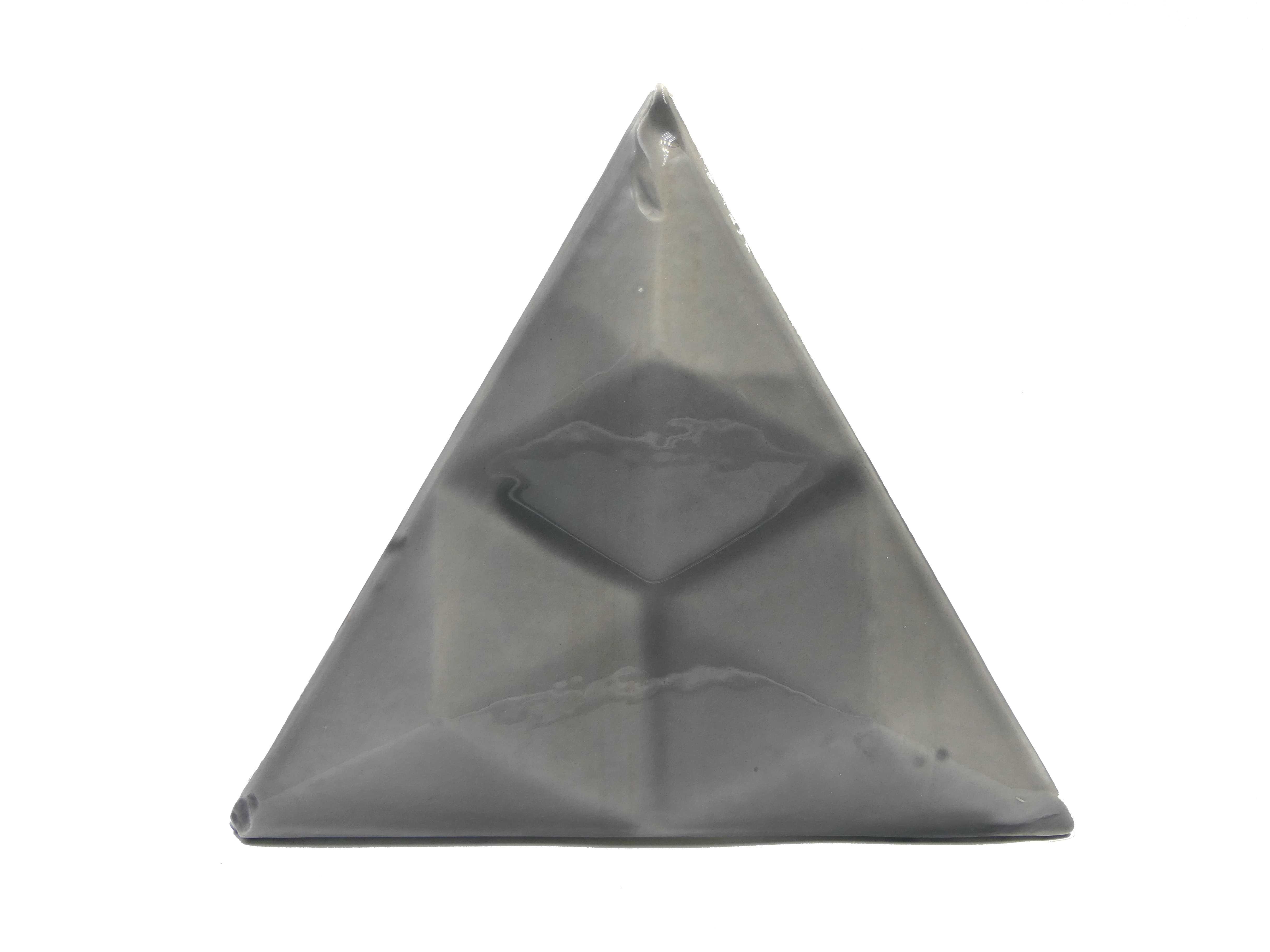 Azulejo de Cerámica Trángulo Diamante Gris